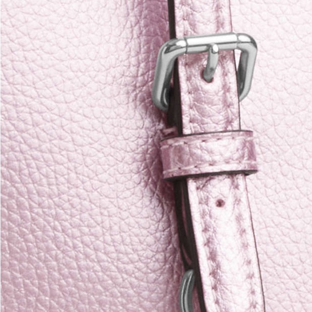 COACH Metallic Pink Mollie Tote Bag 25 - Picture 4 of 8
